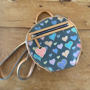 Dooney & Bourke Black Hearts Backpack